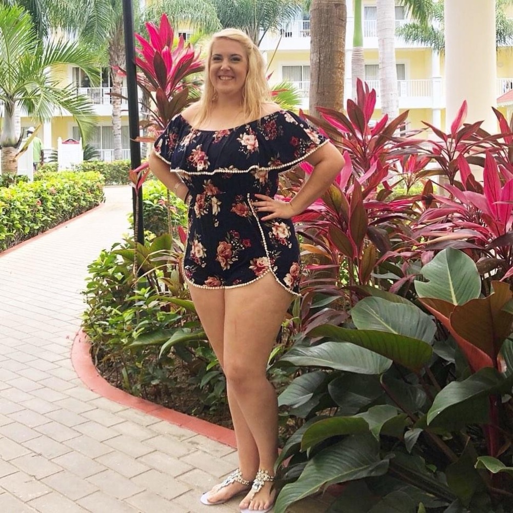 Floral romper